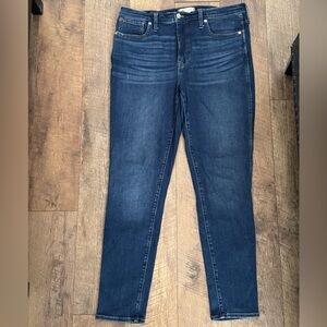Madewell Tall 10" High-Rise Skinny Jeans in
Coronet Wash